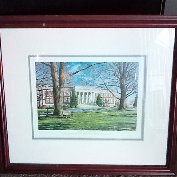 William Magnum artwork framed matted North Carolina - Picture 2 of 6
